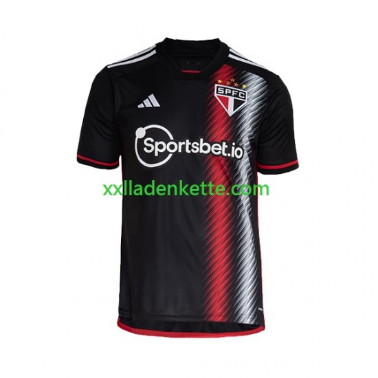 Fußballtrikot Sao Paulo Herren Ausweich 2023-2024 Kurzarm