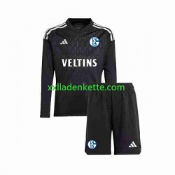 Fußballtrikot Schalke 04 Torwart Kinder Auswärts 2023-2024 Langarm