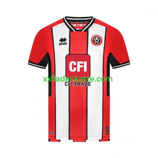 Fußballtrikot Sheffield United Herren Heim 2023-2024 Kurzarm