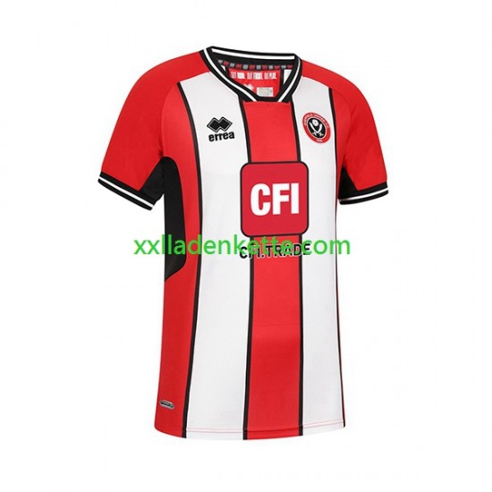 Fußballtrikot Sheffield United Herren Heim 2023-2024 Kurzarm