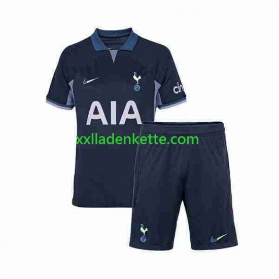 Fußballtrikot Tottenham Hotspur Kinder Auswärts 2023-2024 Kurzarm
