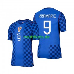Fußballtrikot Kroatien Andrej Kramaric 9 Herren Auswärts World Cup 2026 Kurzarm