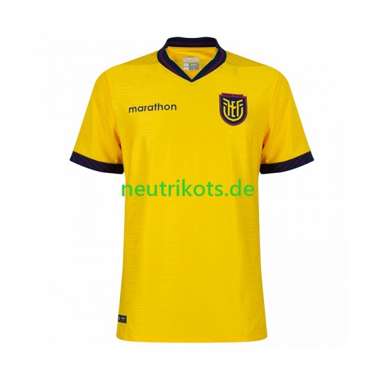 Fußballtrikot Ecuador Herren Heim World Cup 2026 Kurzarm