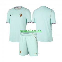 Fußballtrikot Frankreich Kinder Auswärts World Cup 2026 Kurzarm