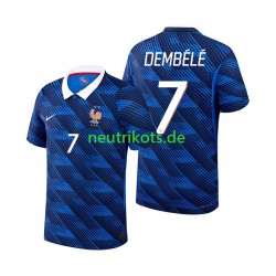 Fußballtrikot Frankreich Ousmane Dembele 7 Herren Heim World Cup 2026 Kurzarm