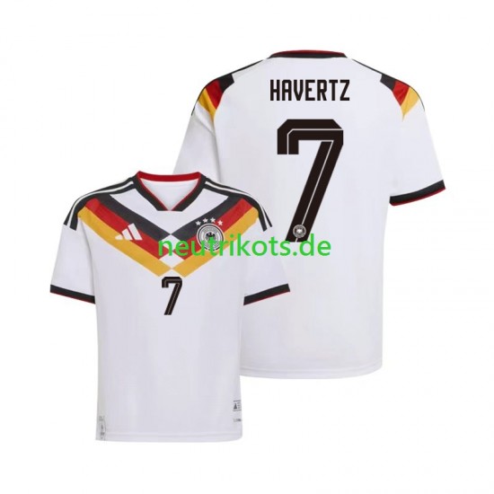 Fußballtrikot Deutschland Kai Havertz 7 Herren Heim World Cup 2026 Kurzarm
