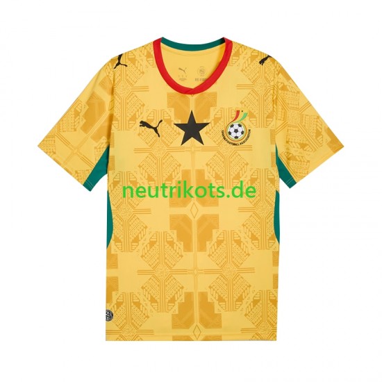 Fußballtrikot Ghana Herren Auswärts World Cup 2026 Kurzarm