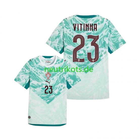 Fußballtrikot Portugal Vitinha 23 Herren Auswärts World Cup 2026 Kurzarm