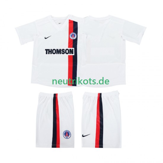Fußballtrikot AC Mailand 2002 2003 Retro Kinder Auswärts Kurzarm