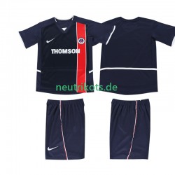 Fußballtrikot AC Mailand 2002 2003 Retro Kinder Heim Kurzarm