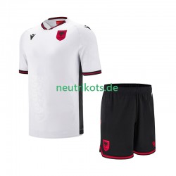 Fußballtrikot Albanien Kinder Auswärts 2025-2026 Kurzarm