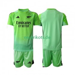 Fußballtrikot Arsenal Torwart Kinder Auswärts 2025-2026 Kurzarm