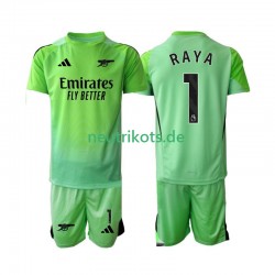 Fußballtrikot Arsenal Raya 1 Torwart Kinder Auswärts 2025-2026 Kurzarm