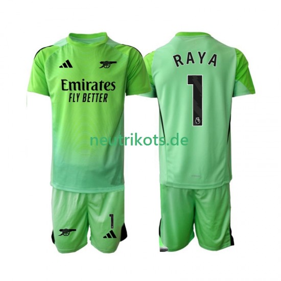 Fußballtrikot Arsenal Raya 1 Torwart Kinder Auswärts 2025-2026 Kurzarm