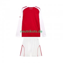 Fußballtrikot Arsenal Kinder Heim 2025-2026 Langarm