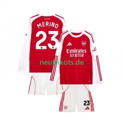Fußballtrikot Arsenal Merino 23 Kinder Heim 2025-2026 Langarm