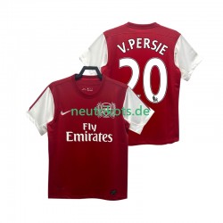 Fußballtrikot Arsenal V PERSIE 20 2012 Retro Herren Heim 2011 Kurzarm