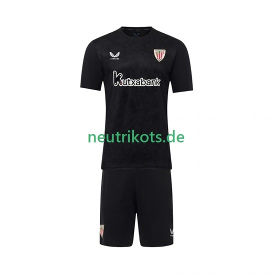 Fußballtrikot Athletic Bilbao Torwart Kinder Heim 2025-2026 Kurzarm
