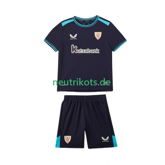 Fußballtrikot Athletic Bilbao Kinder Auswärts 2025-2026 Kurzarm