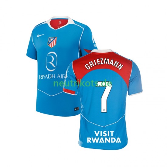 Fußballtrikot Atlético Madrid Antoine Griezmann 7 Herren Ausweich 2025-2026 Kurzarm
