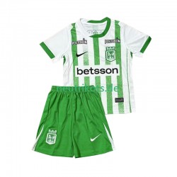 Fußballtrikot Atletico Nacional Kinder Heim 2025 Kurzarm