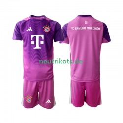 Fußballtrikot FC Bayern München Torwart Kinder Viertes 2025-2026 Kurzarm