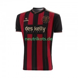 Fußballtrikot Bohemian Herren Heim 2025 Kurzarm