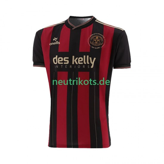 Fußballtrikot Bohemian Herren Heim 2025 Kurzarm