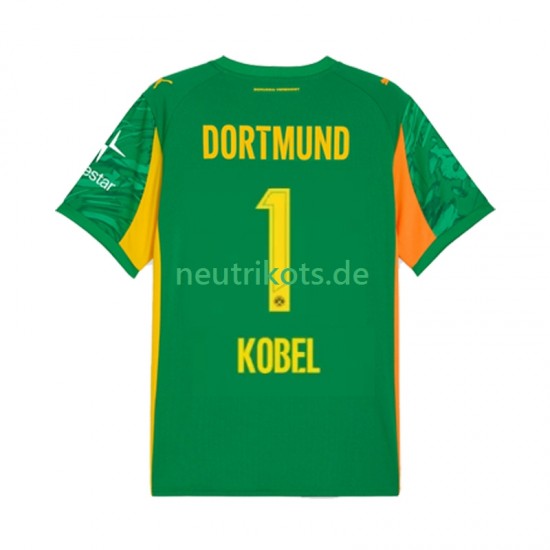 Fußballtrikot Borussia Dortmund Gregor Kobel 1 Torwart Herren Heim 2025-2026 Kurzarm