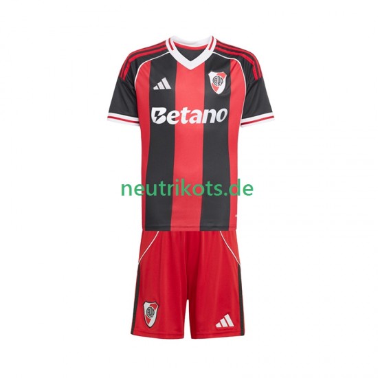 Fußballtrikot River Plate Kinder Auswärts 2025-2026 Kurzarm