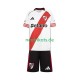 Fußballtrikot River Plate Kinder Heim 2025-2026 Kurzarm