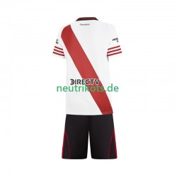 Fußballtrikot River Plate Kinder Heim 2025-2026 Kurzarm