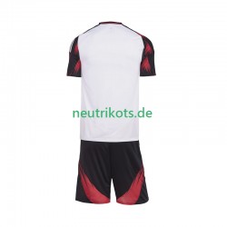 Fußballtrikot CR Flamengo Kinder Auswärts 2025-2026 Kurzarm