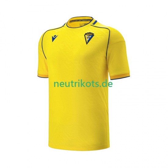 Fußballtrikot Cádiz CF Herren Heim 2025-2026 Kurzarm