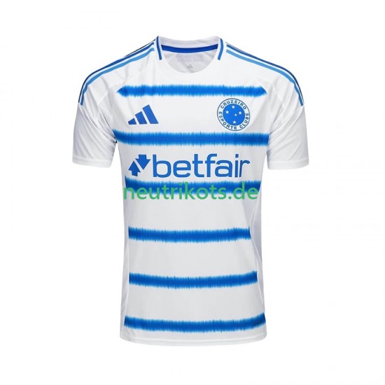 Fußballtrikot Cruzeiro Herren Auswärts 2025-2026 Kurzarm