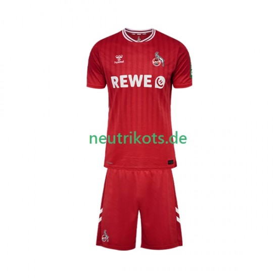 Fußballtrikot FC Köln Kinder Auswärts 2025-2026 Kurzarm