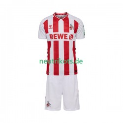 Fußballtrikot FC Köln Kinder Heim 2025-2026 Kurzarm