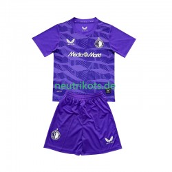 Fußballtrikot Feyenoord Rotterdam Torwart Kinder Ausweich 2025-2026 Kurzarm