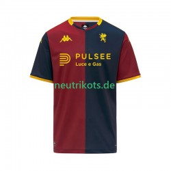 Fußballtrikot Genua Herren Heim 2025-2026 Kurzarm
