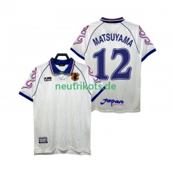 Fußballtrikot Japan MATSUYAMA 12 1998 Retro Herren Auswärts Kurzarm