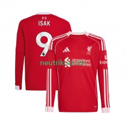 Fußballtrikot Liverpool ISAK 9 Herren Heim 2025-2026 Langarm