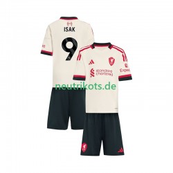 Fußballtrikot Liverpool ISAK 9 Kinder Auswärts 2025-2026 Kurzarm