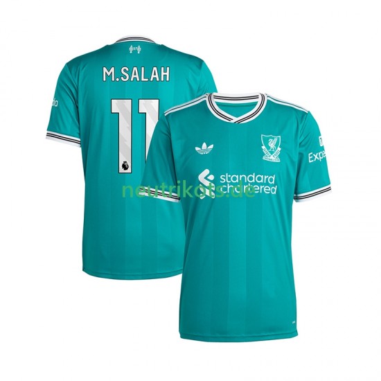Fußballtrikot Liverpool Mohamed Salah 11 Herren Ausweich 2025-2026 Kurzarm
