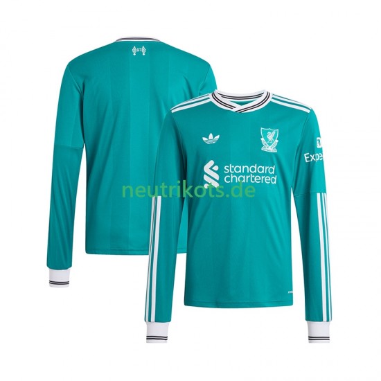 Fußballtrikot Liverpool Herren Ausweich 2025-2026 Langarm