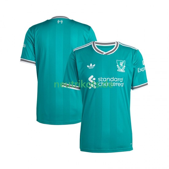 Fußballtrikot Liverpool Herren Ausweich 2025-2026 Kurzarm