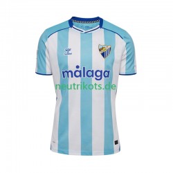 Fußballtrikot Málaga CF Herren Heim 2025-2026 Kurzarm
