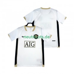 Fußballtrikot Manchester United -2007 Retro Herren Auswärts 2006 Kurzarm