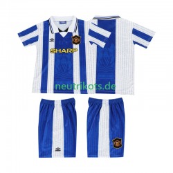 Fußballtrikot Manchester United 1996 Retro Kinder Ausweich 1994 Kurzarm