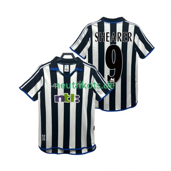 Fußballtrikot Newcastle United SHEARER 9 2000 2001 Retro Herren Heim Kurzarm