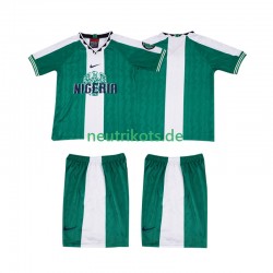 Fußballtrikot Nigeria 1996 Retro Kinder Heim Kurzarm